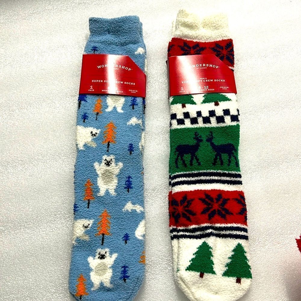 Men’s holiday socks 2 pairs